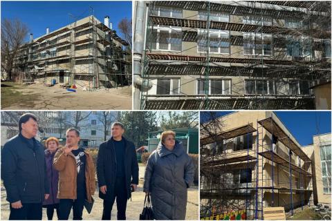 В Армянске продолжается капитальный ремонт школ и детских садов